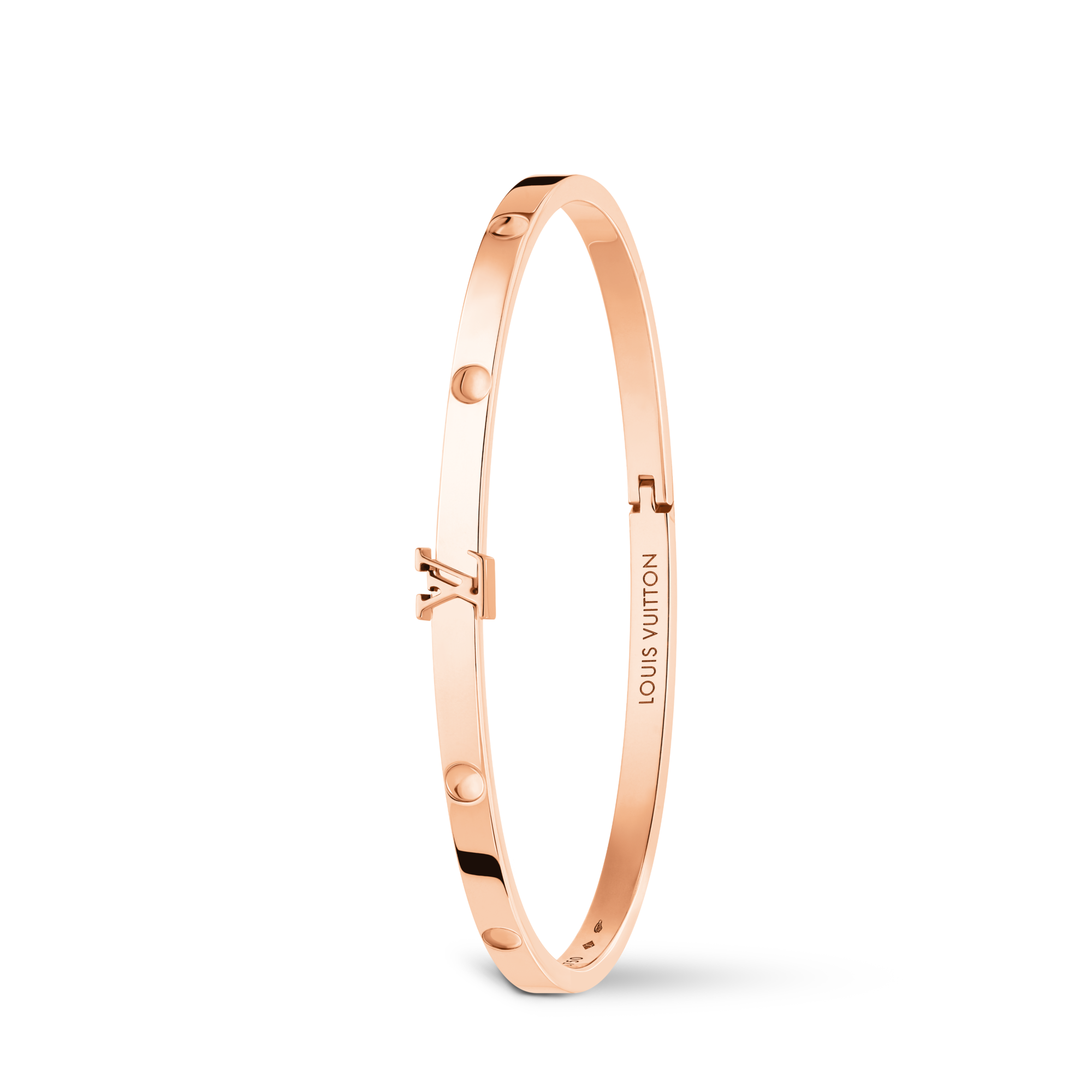Empreinte Small Bangle, Pink Gold - Jewelry - Categories | LOUIS